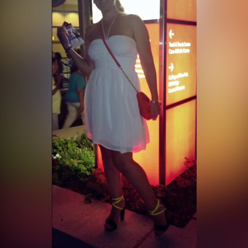 Elegant White Summer Dress